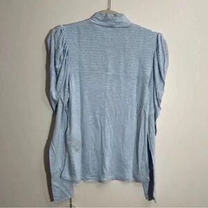 Light Blue Long Sleeve Blouse